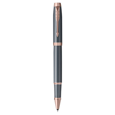 Parker IM FinishingTouch Roller ball Medium Nib Black Ink - Slate