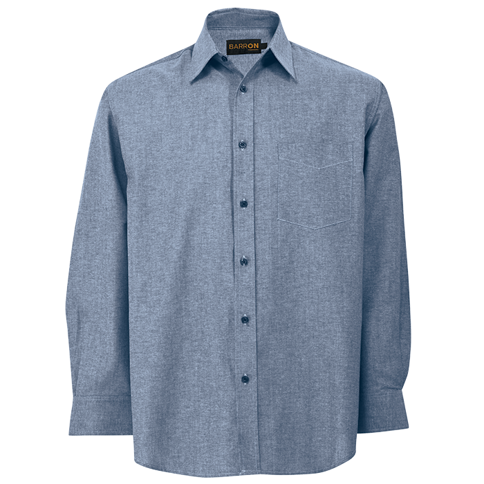 Oxford Lounge Long Sleeve Mens | Barron Clothing