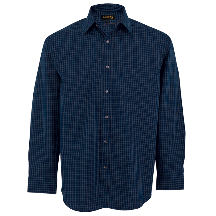 Pioneer Check Lounge Long Sleeve Mens | Barron Clothing