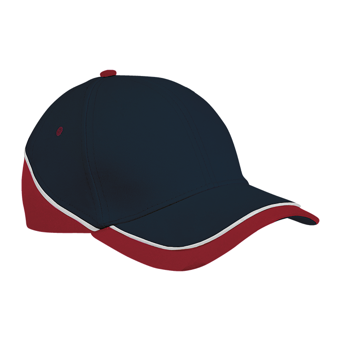 6 Panel Trio Cap-6 Panel Caps-Just Brand