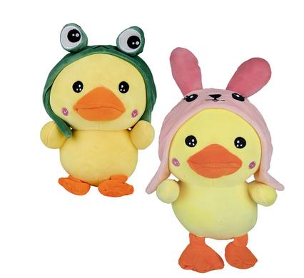 Besties Plush Duck With Hoodie 30cm Assorted