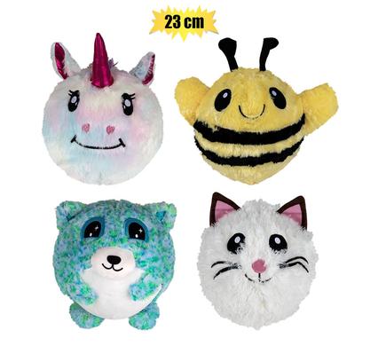 Besties Plush Ball Unicorn/Cat 23cm