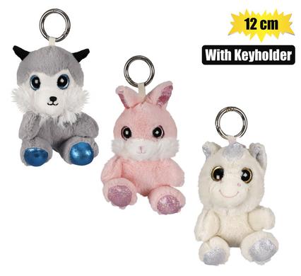 Besties Plush Animals Big Eyes Assorted 12cm