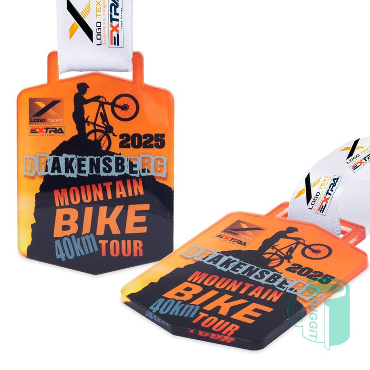 3D Medal Sublimer Rectangular - Pack of 5 - product view 2