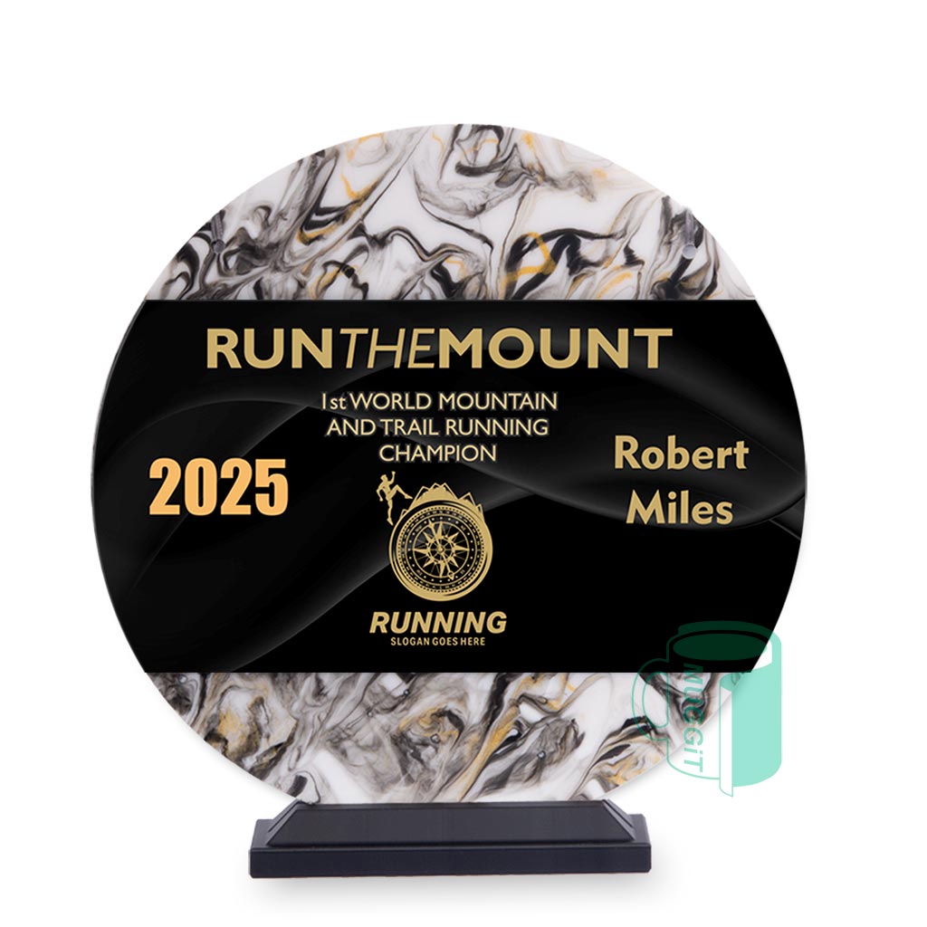 3D Sublimation Trophy RP - product view 1