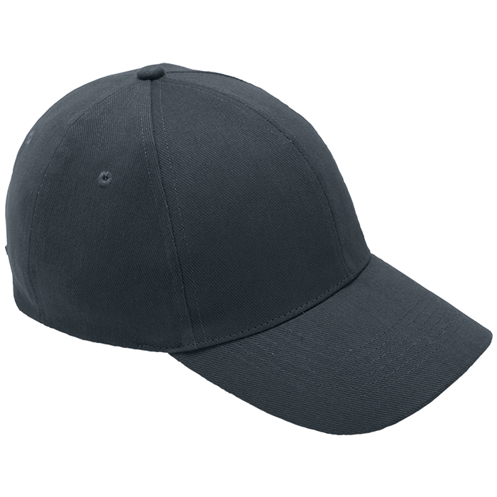 6 Panel Brushed Cotton Cap-6 Panel Caps-Just Brand