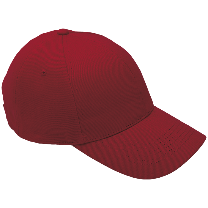 6 Panel Brushed Cotton Cap-6 Panel Caps-Just Brand