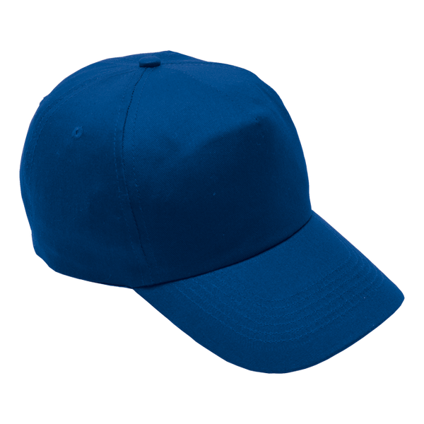 Plain Blue Cap-5 Panel Caps-wholesale-5 panel-caps-Just Brand