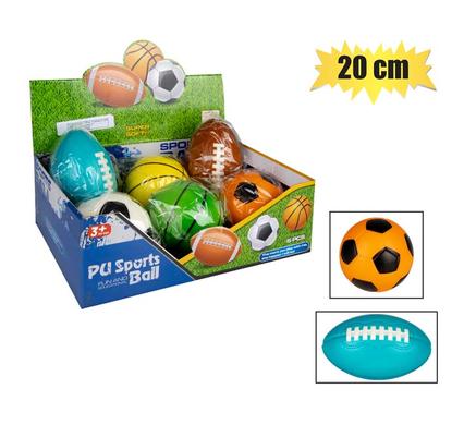 Ball Foam Assorted Designs 20cm