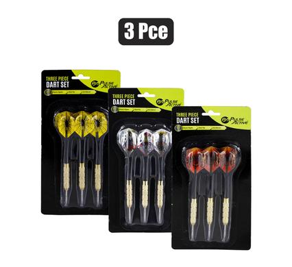Pulse Active Dart 3Pce Metal+Plastic 14.5cm