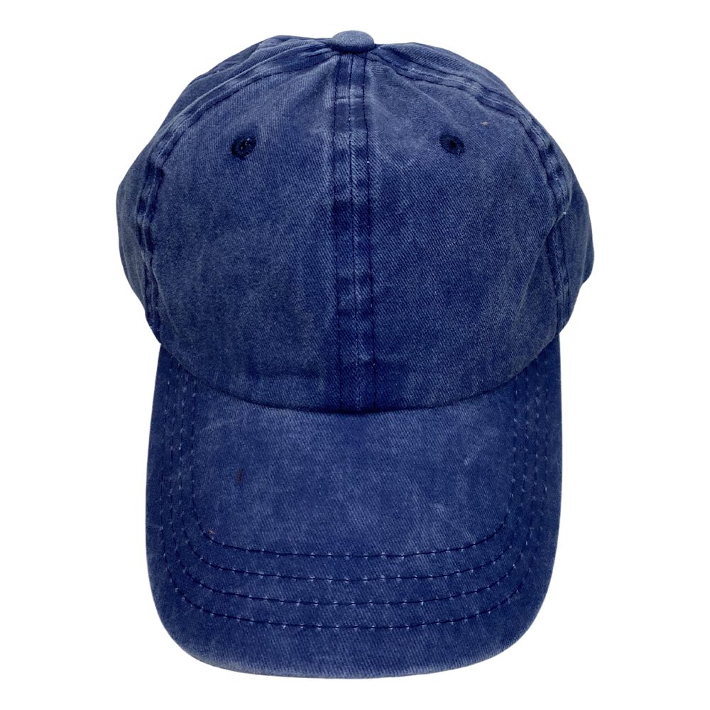 Stone Washed Cap | Blue
