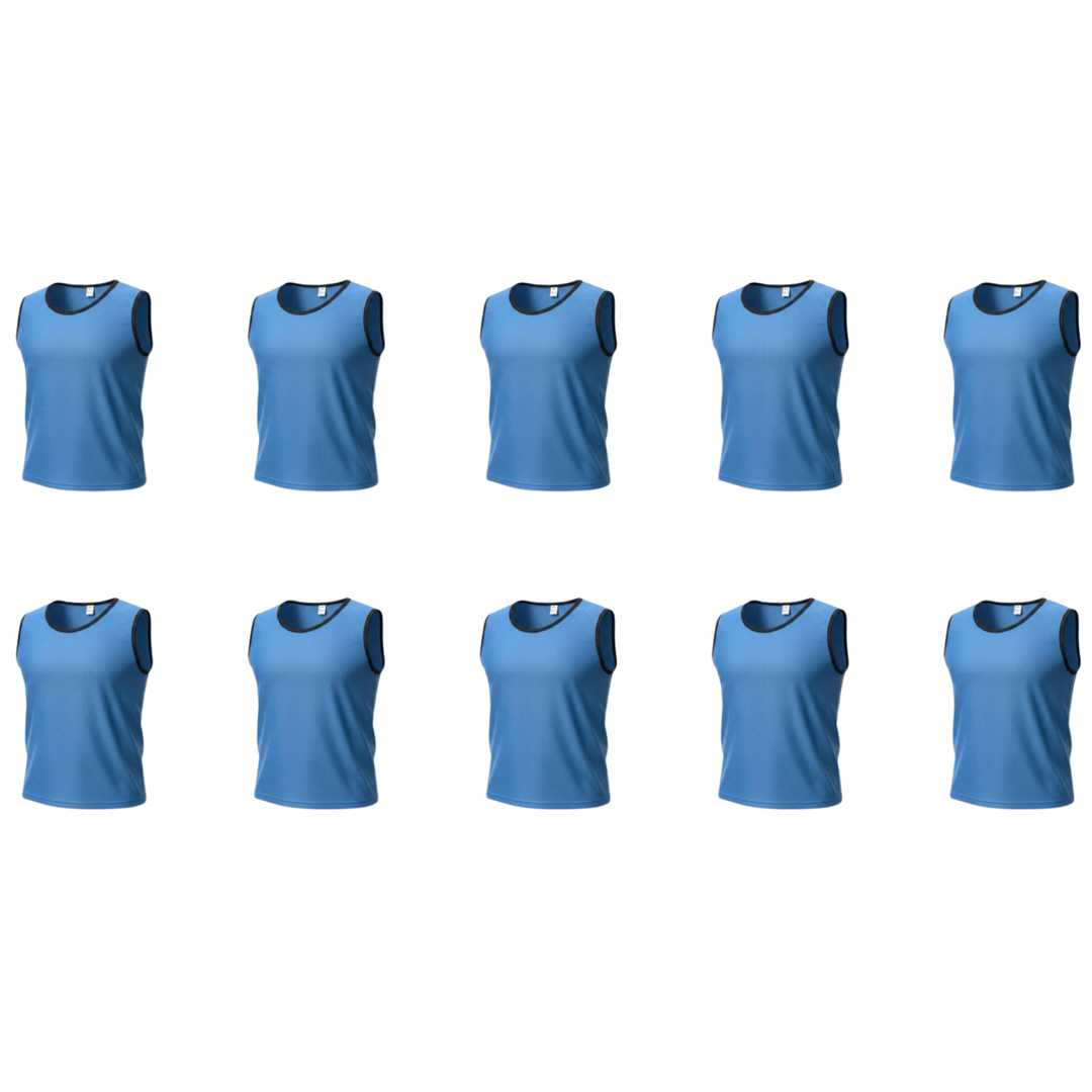 Grip Close End Bibs | Set of 10 | Blue