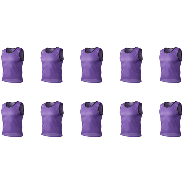 Grip Close End Bibs | Set of 10 | Purple