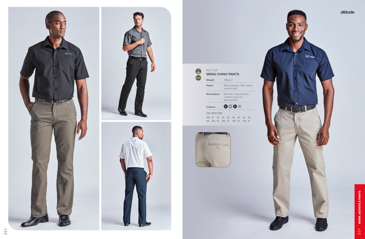 Mens Chino Pants | corporate clothing | Just Brand