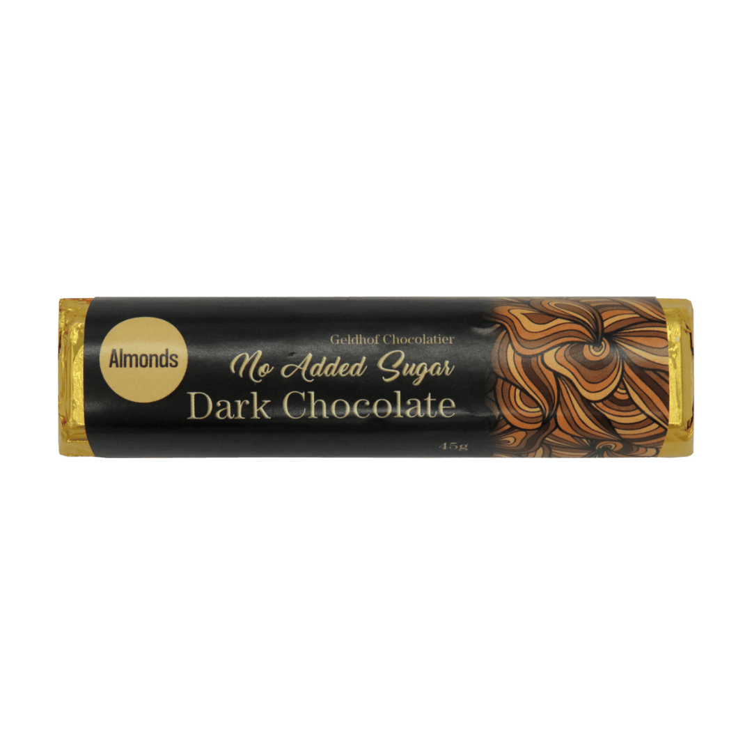 Geldhof Almonds & Dark Chocolate Bar [No-Added Sugar]