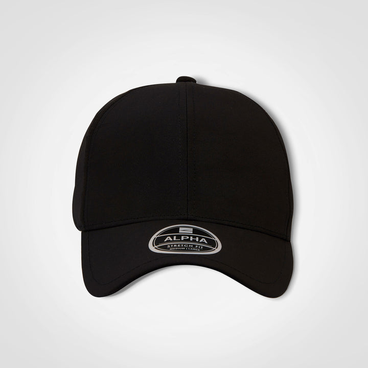 Alpha Supafit Cap-6 Panel Caps-Just Brand