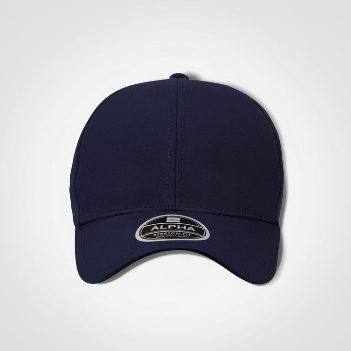 Alpha Supafit Cap-6 Panel Caps-Just Brand