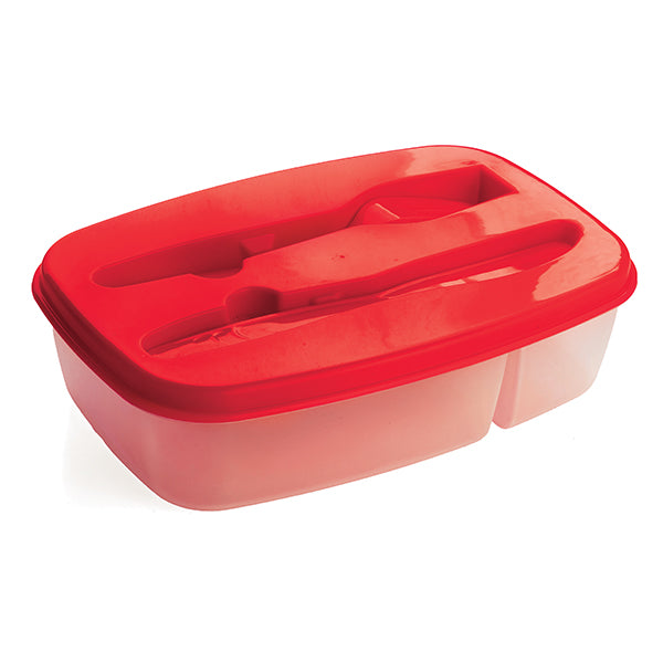 2 Section Food Container-Kitchen Essentials-corporate gift ideas for employees-branded corporate gifts | corporate gifts south africa | Just Brand