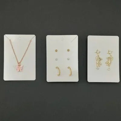 Jewellery Card 6 Hole