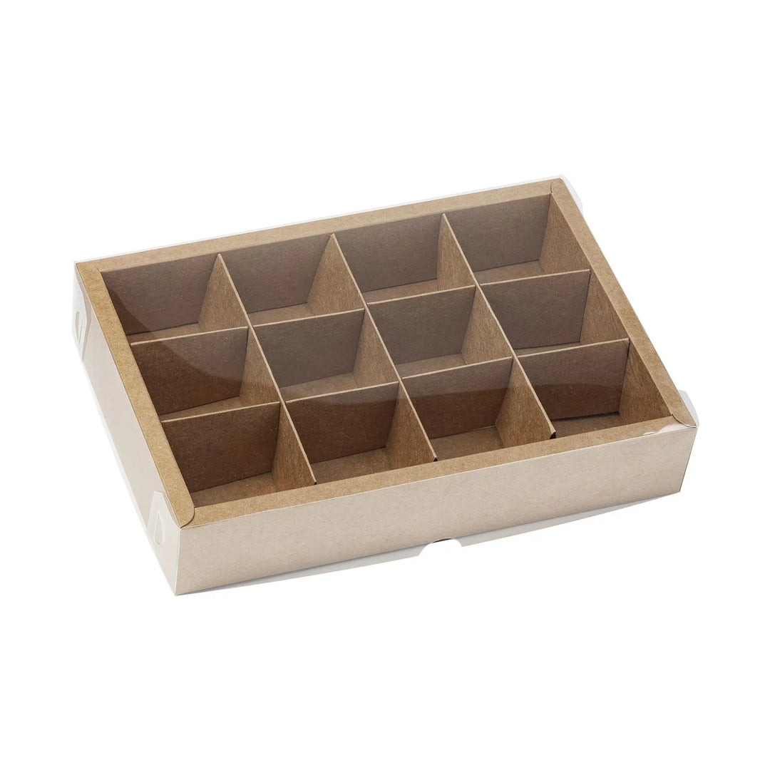 Large Snack Tray with Clear Lid