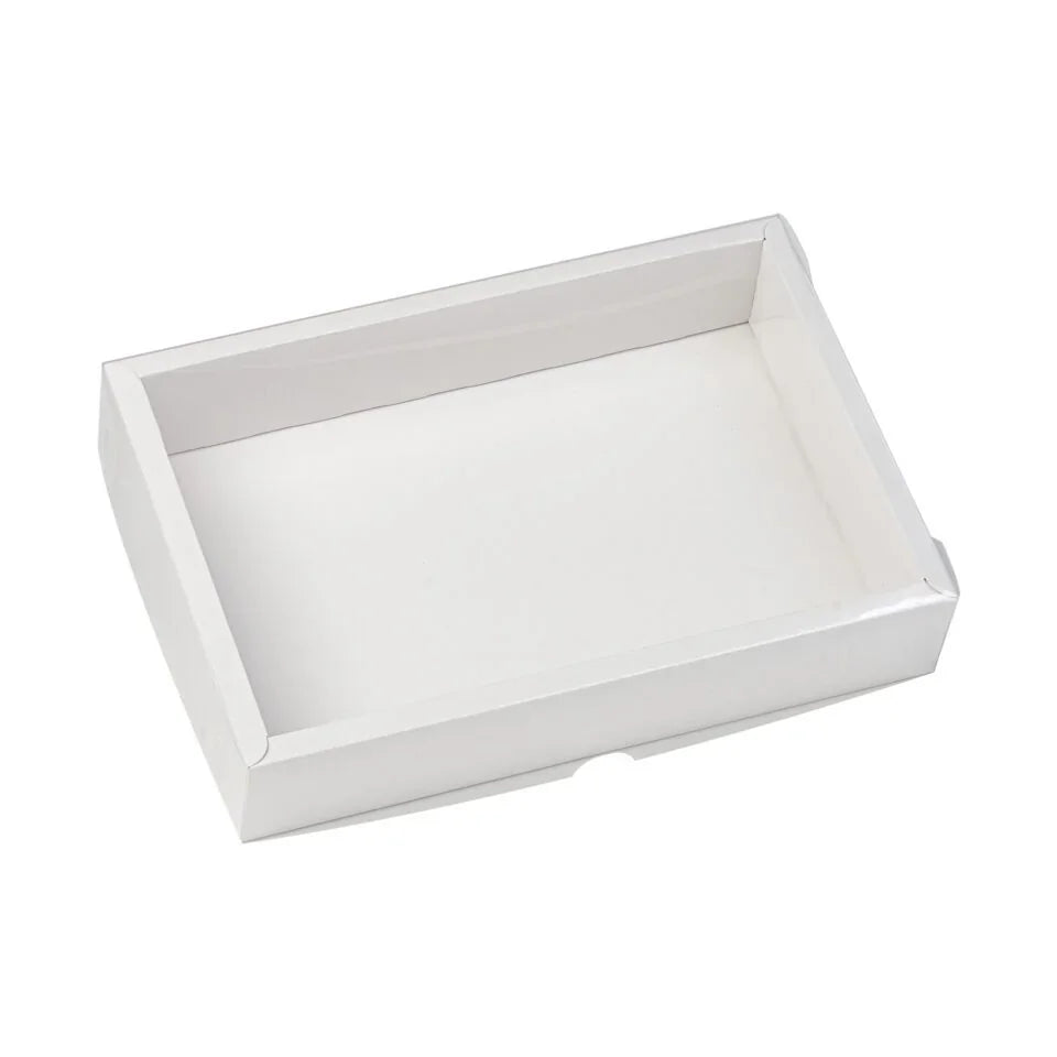 Large Snack Tray with Clear Lid