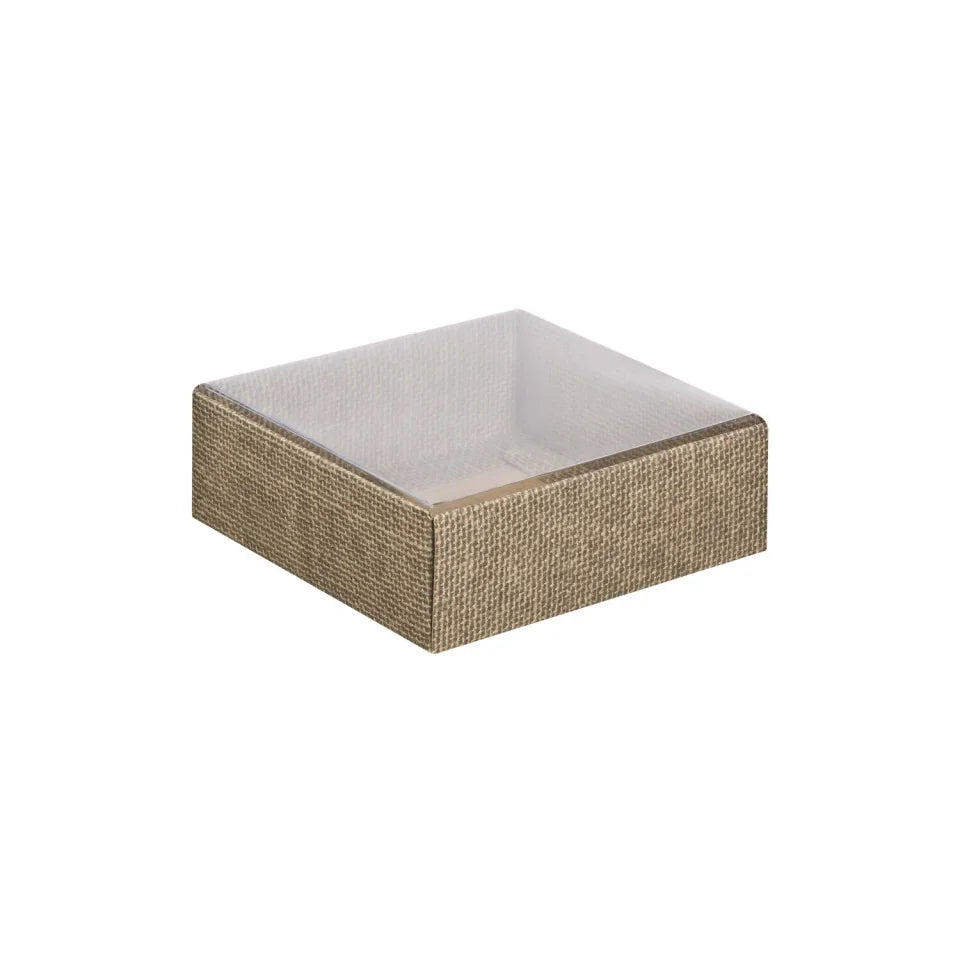 Small Square Tray with Clear Lid