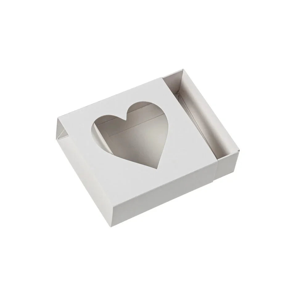 Medium Square Heart Matchbox