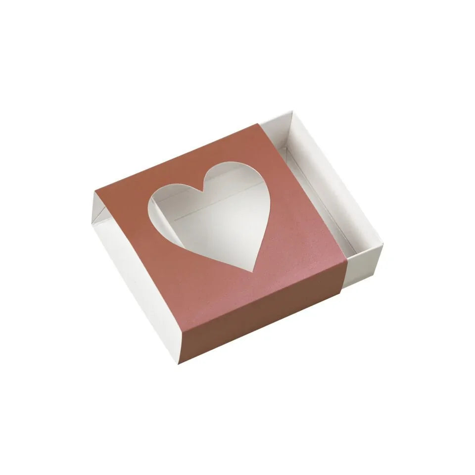 Medium Square Heart Matchbox