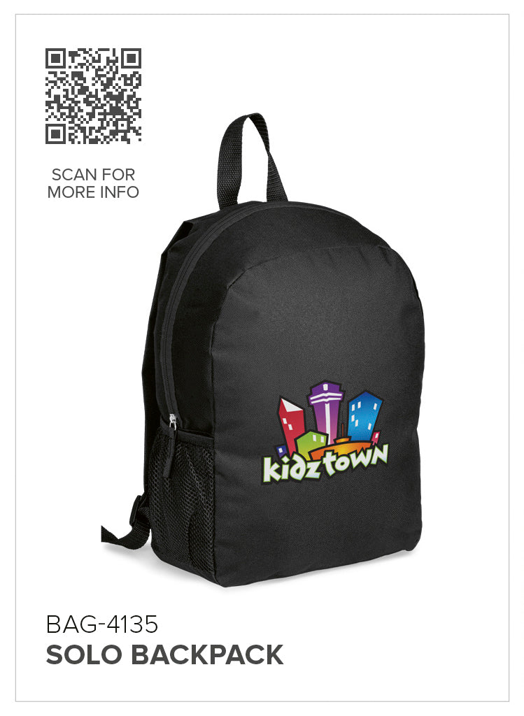 Solo Backpack-Backpacks-Personalised Backpacks South Africa​-Just Brand