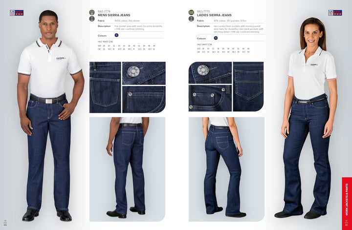 Ladies Bootleg Sierra Jeans | Corporate Clothing | Just Brand