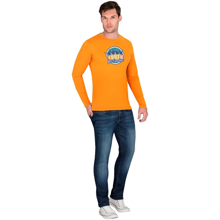 Mens Long Sleeve Portland T-Shirt | Personalised & Custom Branded Corporate Clothing | Just Brand