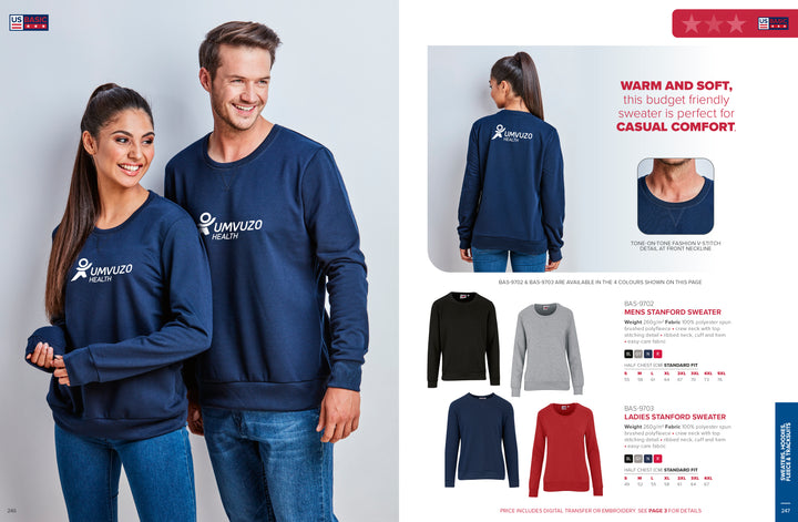 Ladies Stanford Sweater | Corporate Clothing | Just Brand