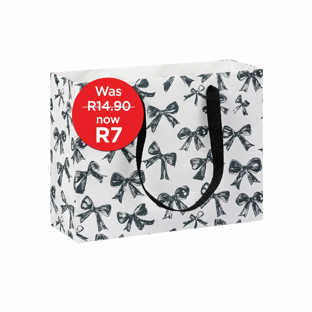 Black Bows Tote Carrier Bag