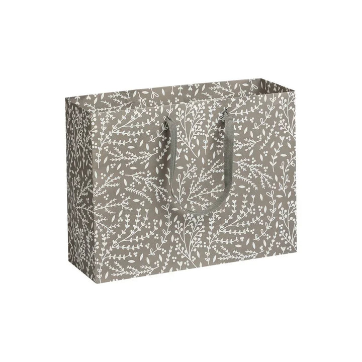 Slate Botanical Carrier Bag