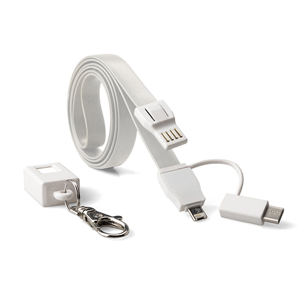 Silicone Lanyard Charging Cable image