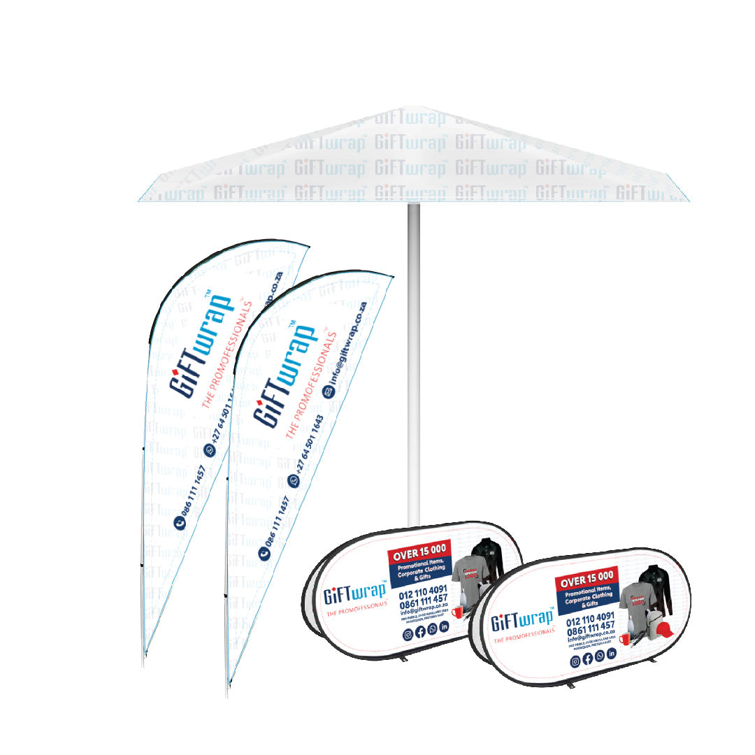 Parasol Banner Combo