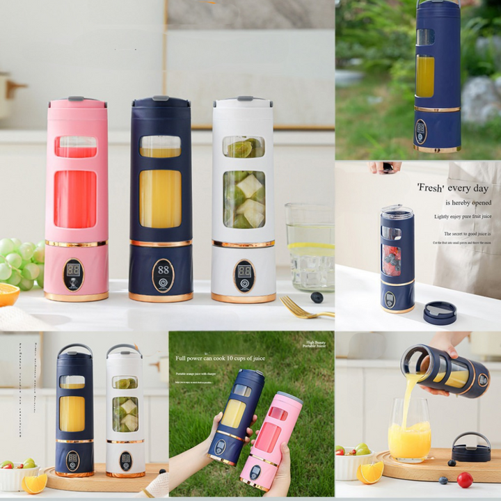 450ML Portable Rechargeable Blender Juicer