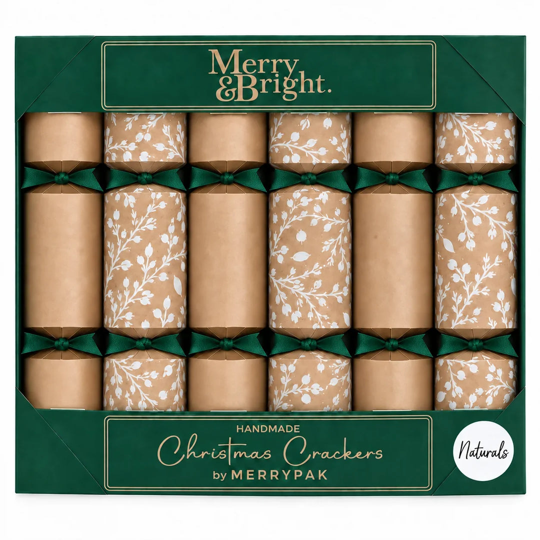 Merry & Bright Naturals Christmas Crackers