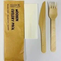 Wooden Cutlery Pack