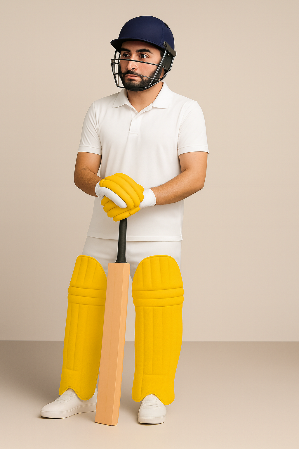 HS Cricket Pads Clads | Yellow