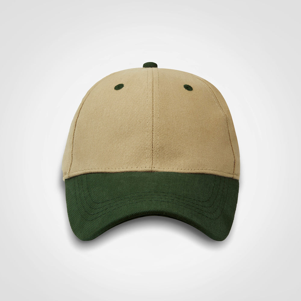 Classic Two Tone Cap-6 Panel Caps-Just Brand