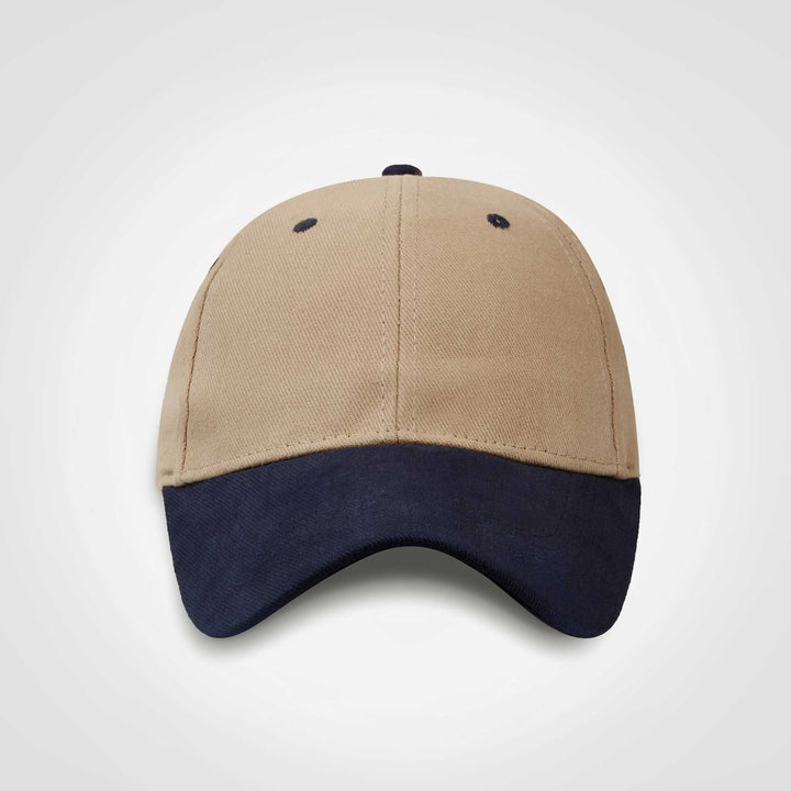 Classic Two Tone Cap-6 Panel Caps-Just Brand