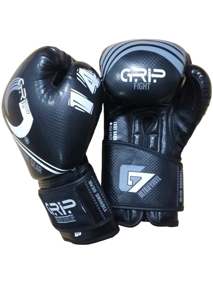 Grip FS Boxing Gloves | G7 Supreme Vinyl | Black