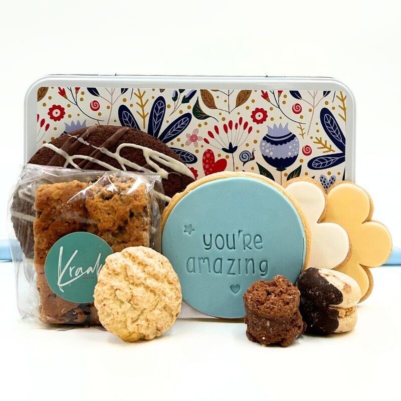 You're Amazing Cookie Tin Hamper