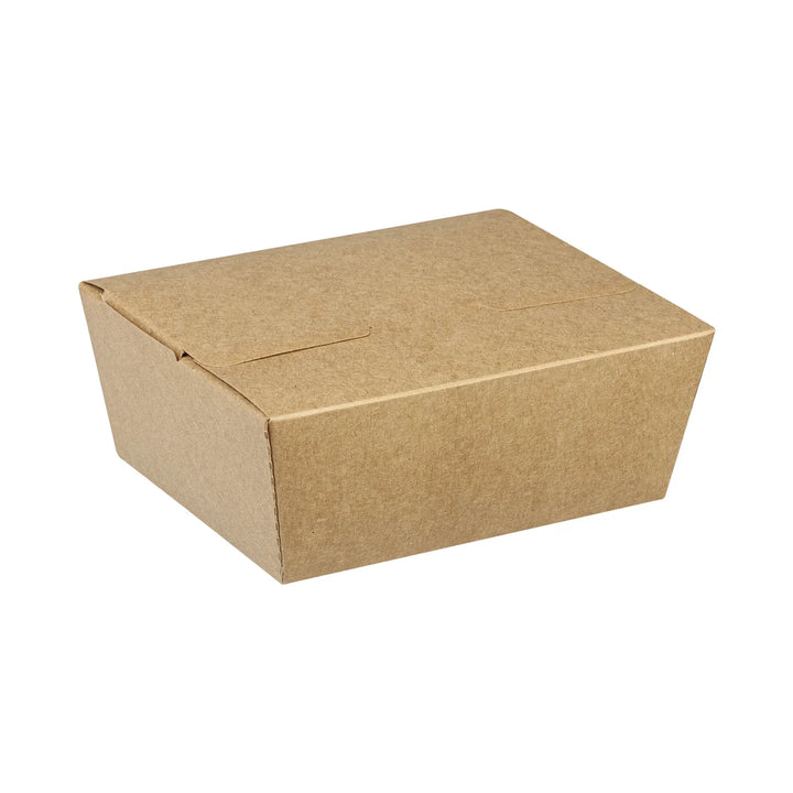 Small Kraft Preformed Deli Box