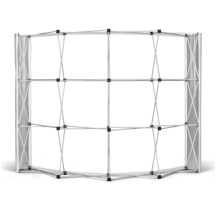 Legend Curved Banner Wall with Wings 2.85m x 2.25m