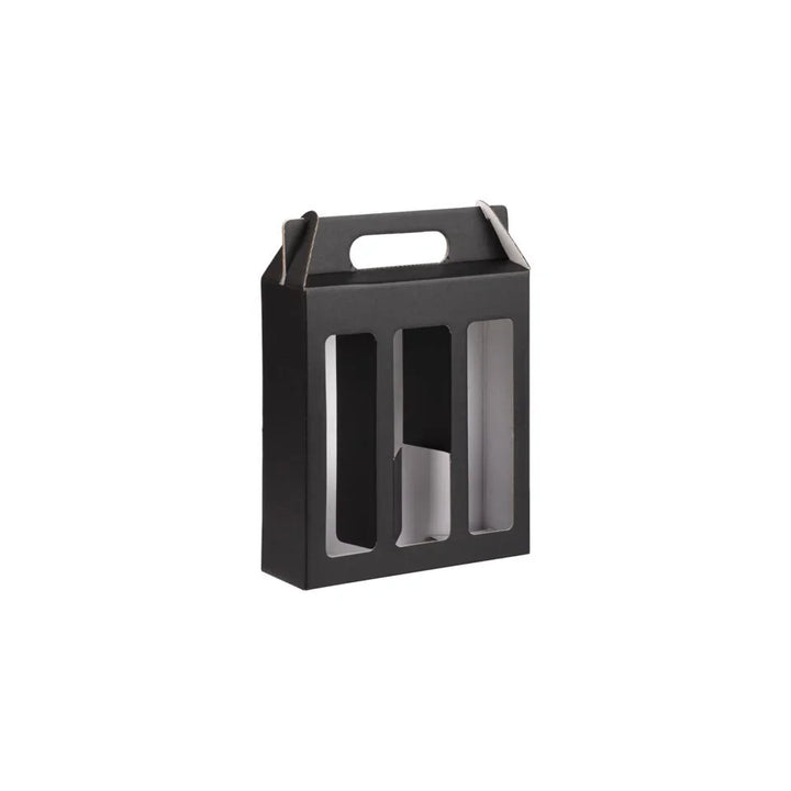 3 Bottle Gable Top Medium Sauce Box