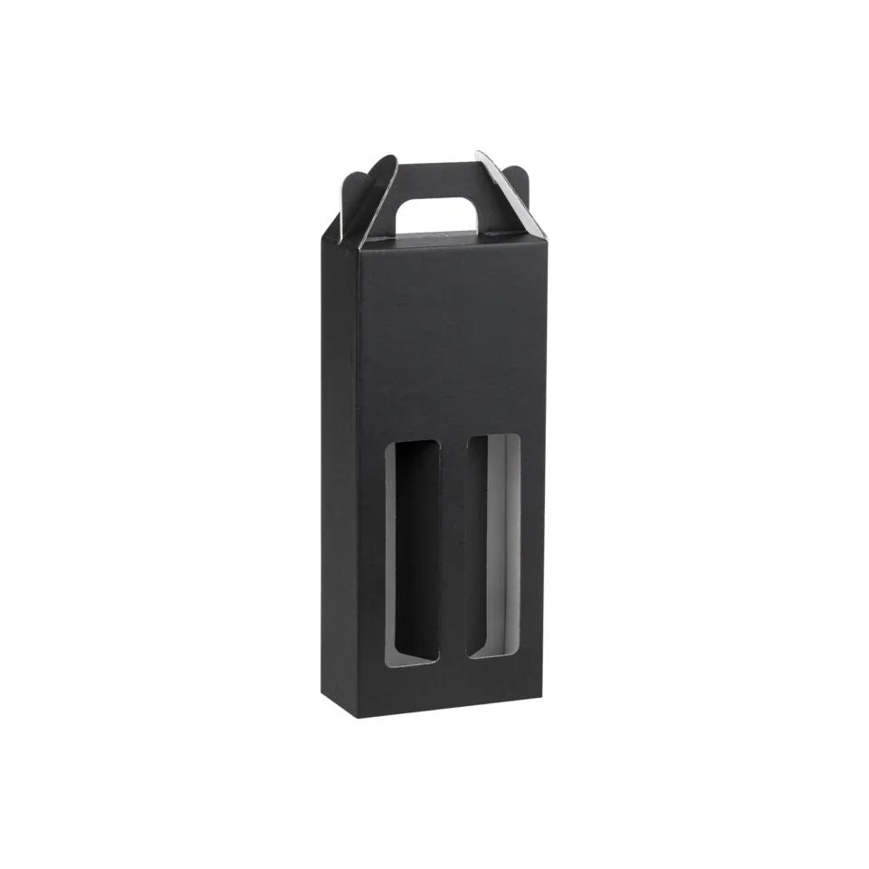2 Bottle Gable Top Dorica Box