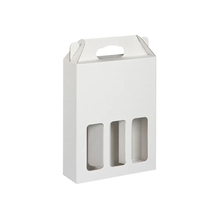 3 Bottle Window Wine Box