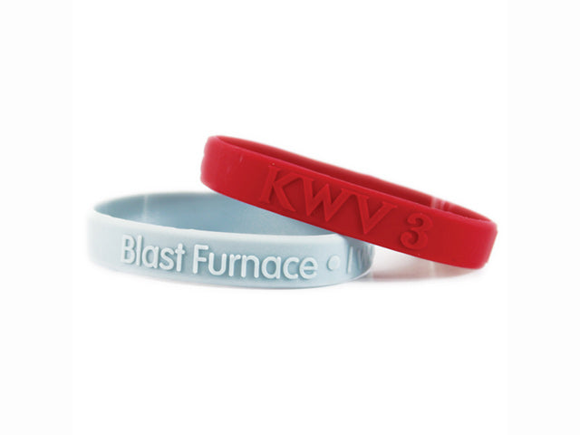 Silicone Wristbands - Embossed